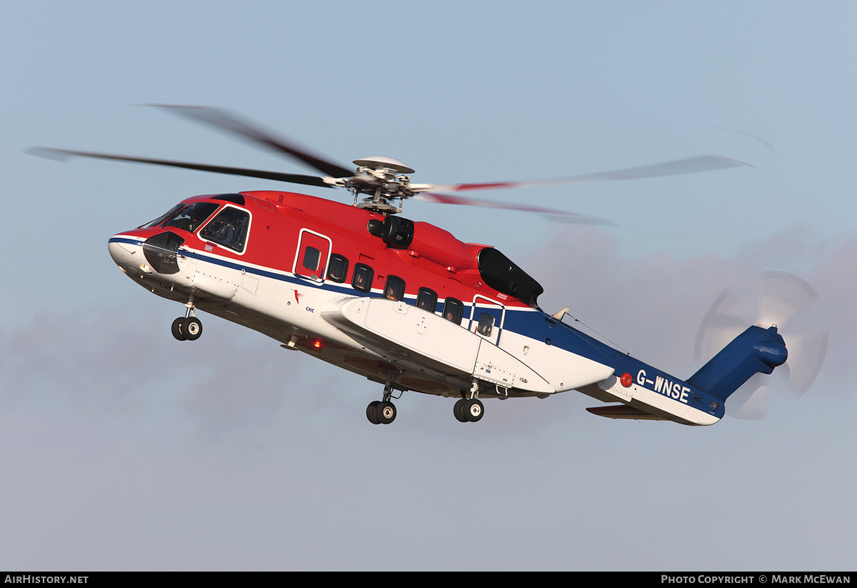 Aircraft Photo of G-WNSE | Sikorsky S-92A | CHC Helicopters | AirHistory.net #152292