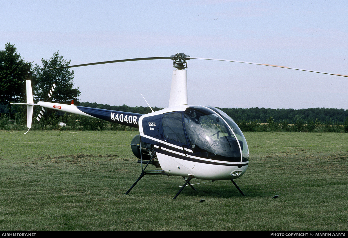 Aircraft Photo of N4040R | Robinson R-22 Beta | AirHistory.net #152310