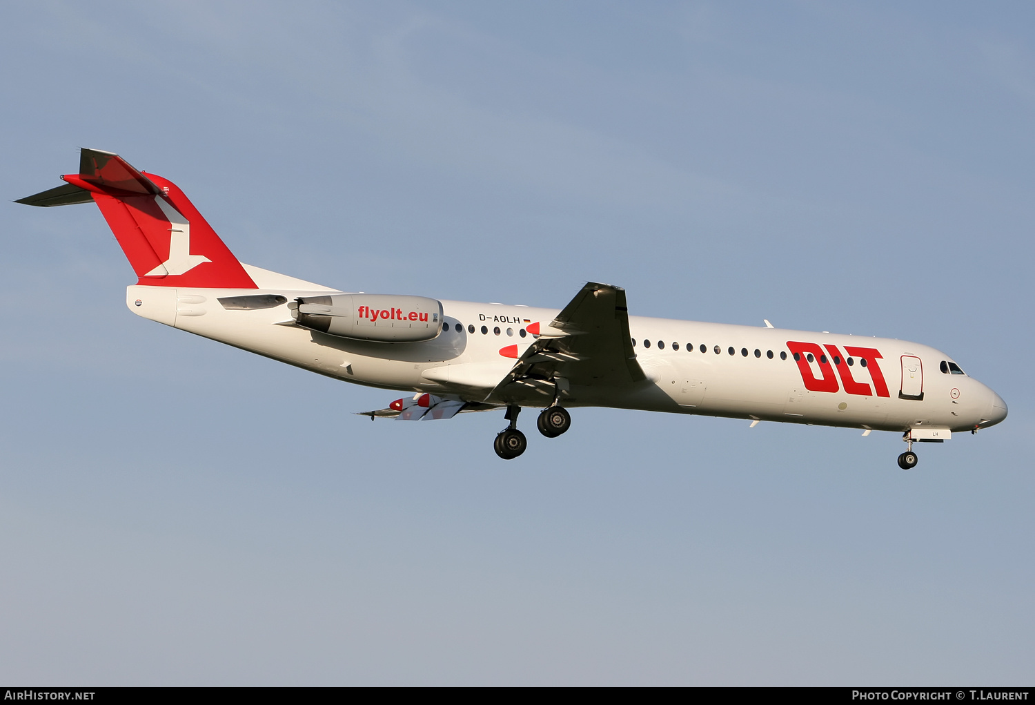 Aircraft Photo of D-AOLH | Fokker 100 (F28-0100) | OLT - Ostfriesische Lufttransport | AirHistory.net #152321