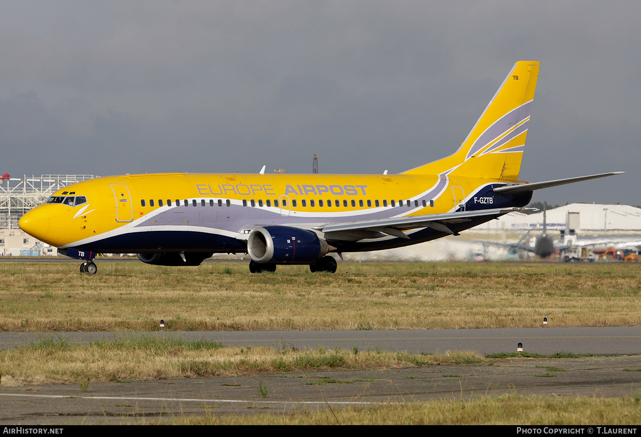 Aircraft Photo of F-GZTB | Boeing 737-33V(QC) | Europe Airpost | AirHistory.net #152330