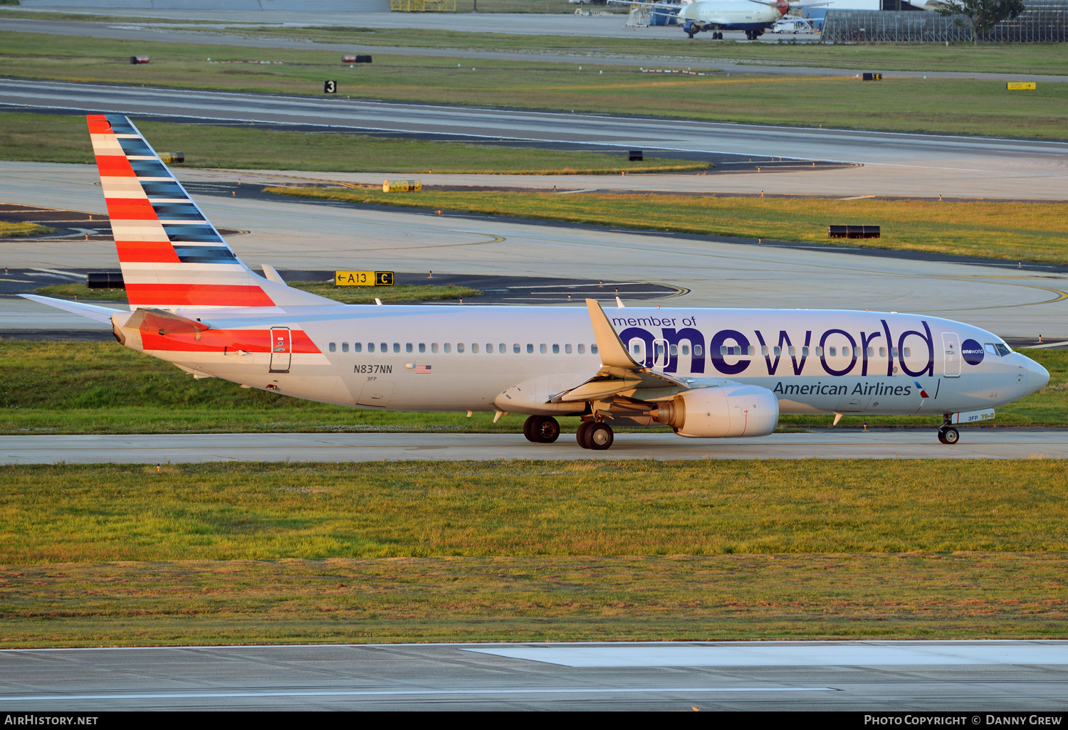 Aircraft Photo of N837NN | Boeing 737-823 | American Airlines | AirHistory.net #152336