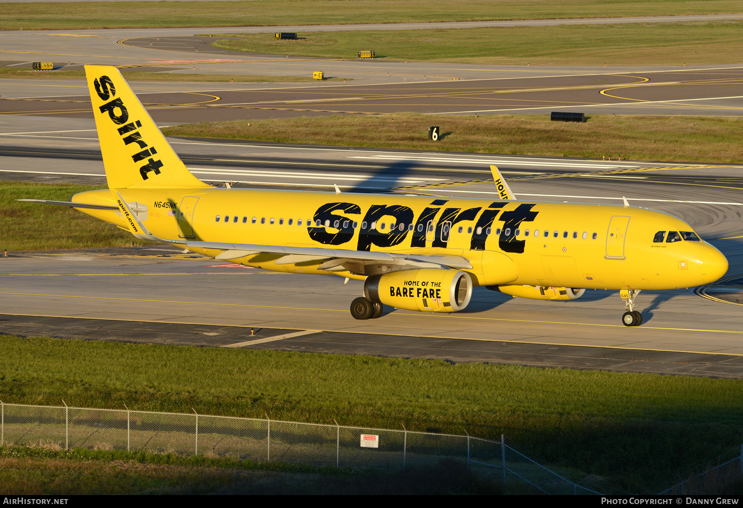 Aircraft Photo of N645NK | Airbus A320-232 | Spirit Airlines | AirHistory.net #152338