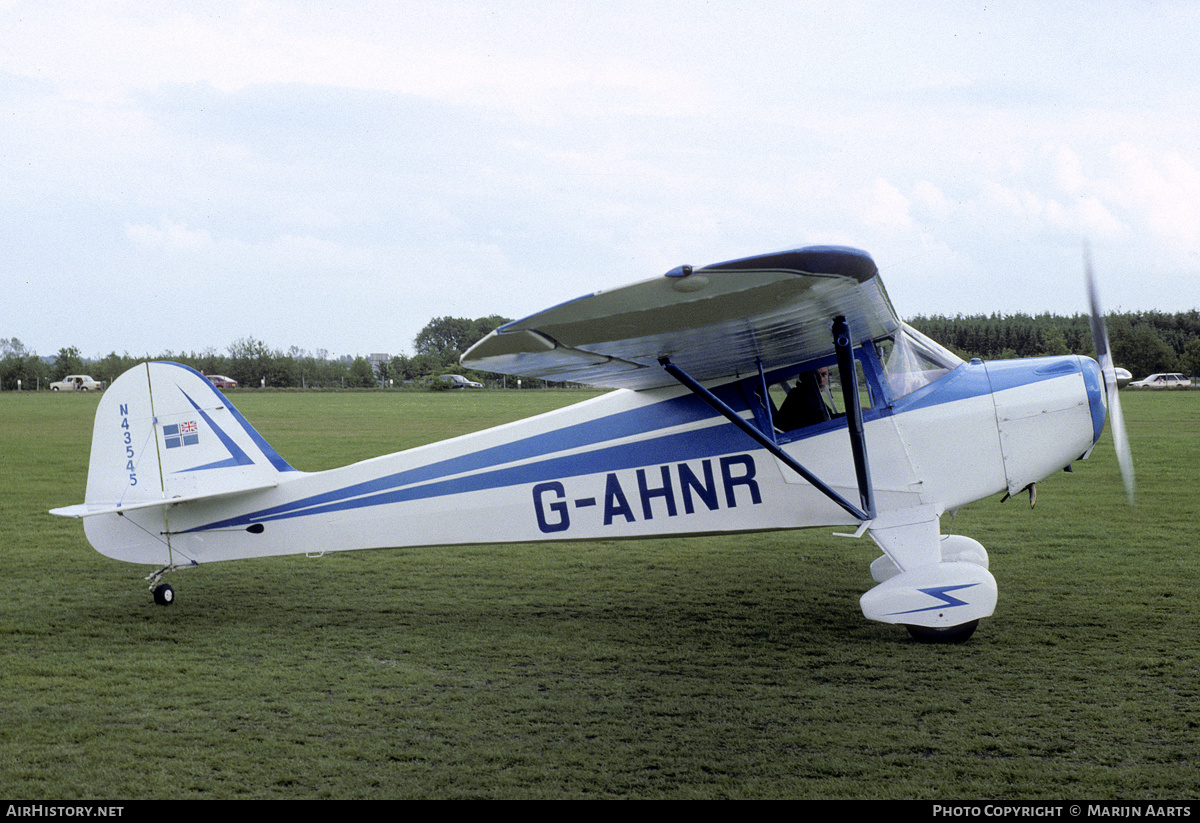 Aircraft Photo of G-AHNR / N43545 | Taylorcraft BC-12D | AirHistory.net #152339
