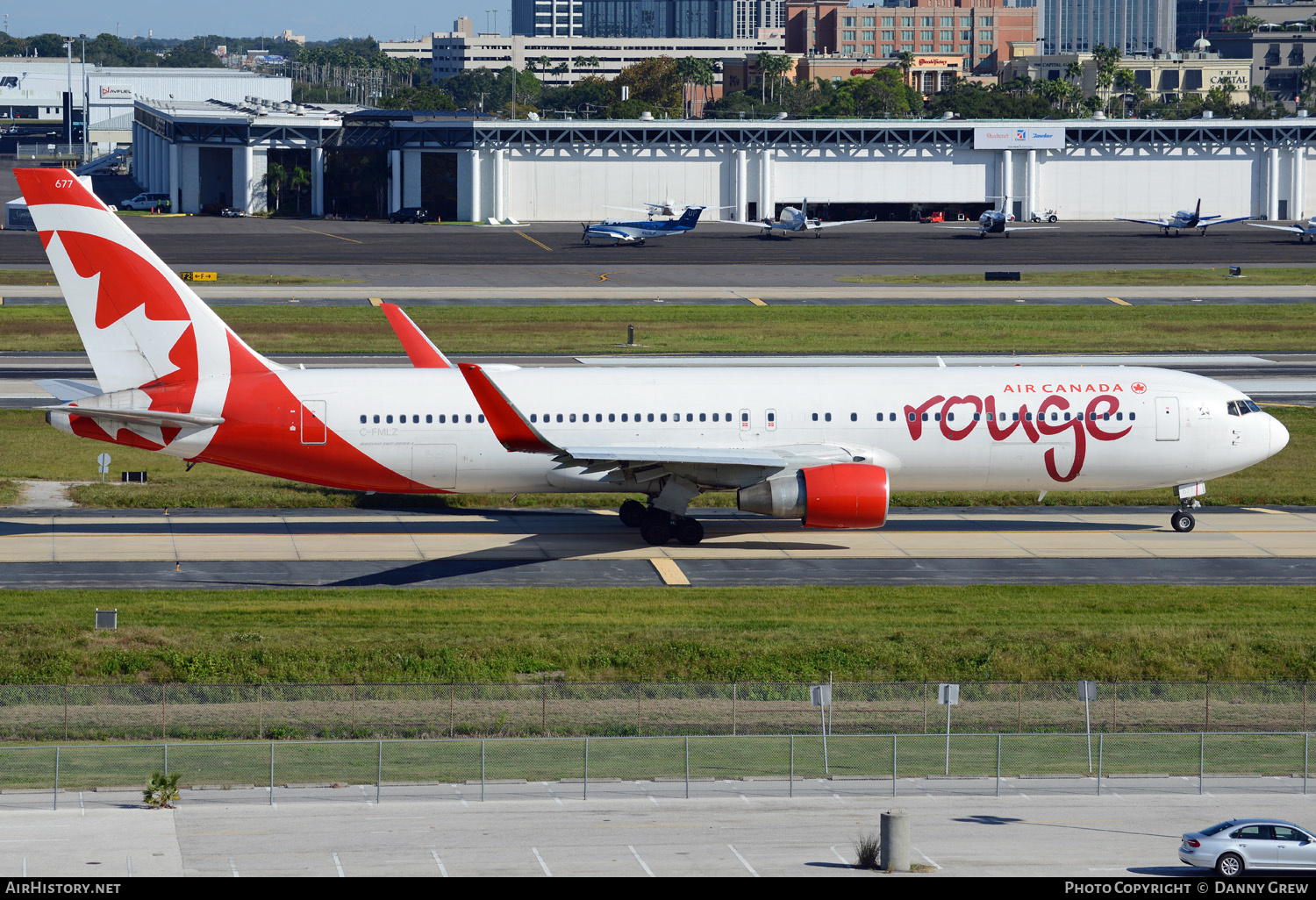 Aircraft Photo of C-FMLZ | Boeing 767-316/ER | Air Canada Rouge | AirHistory.net #152344
