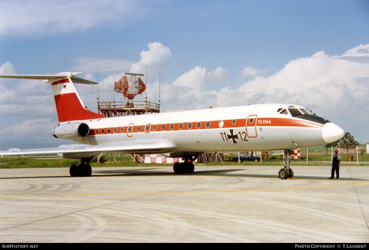 Aircraft Photo of 1112 | Tupolev Tu-134A | Germany - Air Force | AirHistory.net #152345