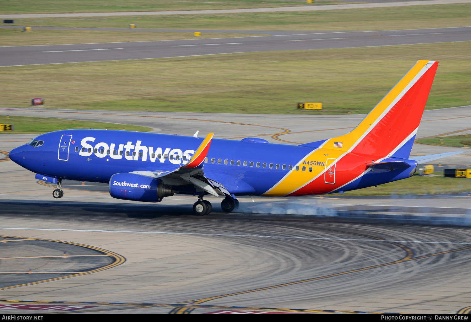 Aircraft Photo of N456WN | Boeing 737-7H4 | Southwest Airlines | AirHistory.net #152353