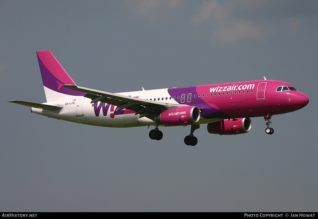 Aircraft Photo of HA-LPQ | Airbus A320-232 | Wizz Air | AirHistory.net #152357