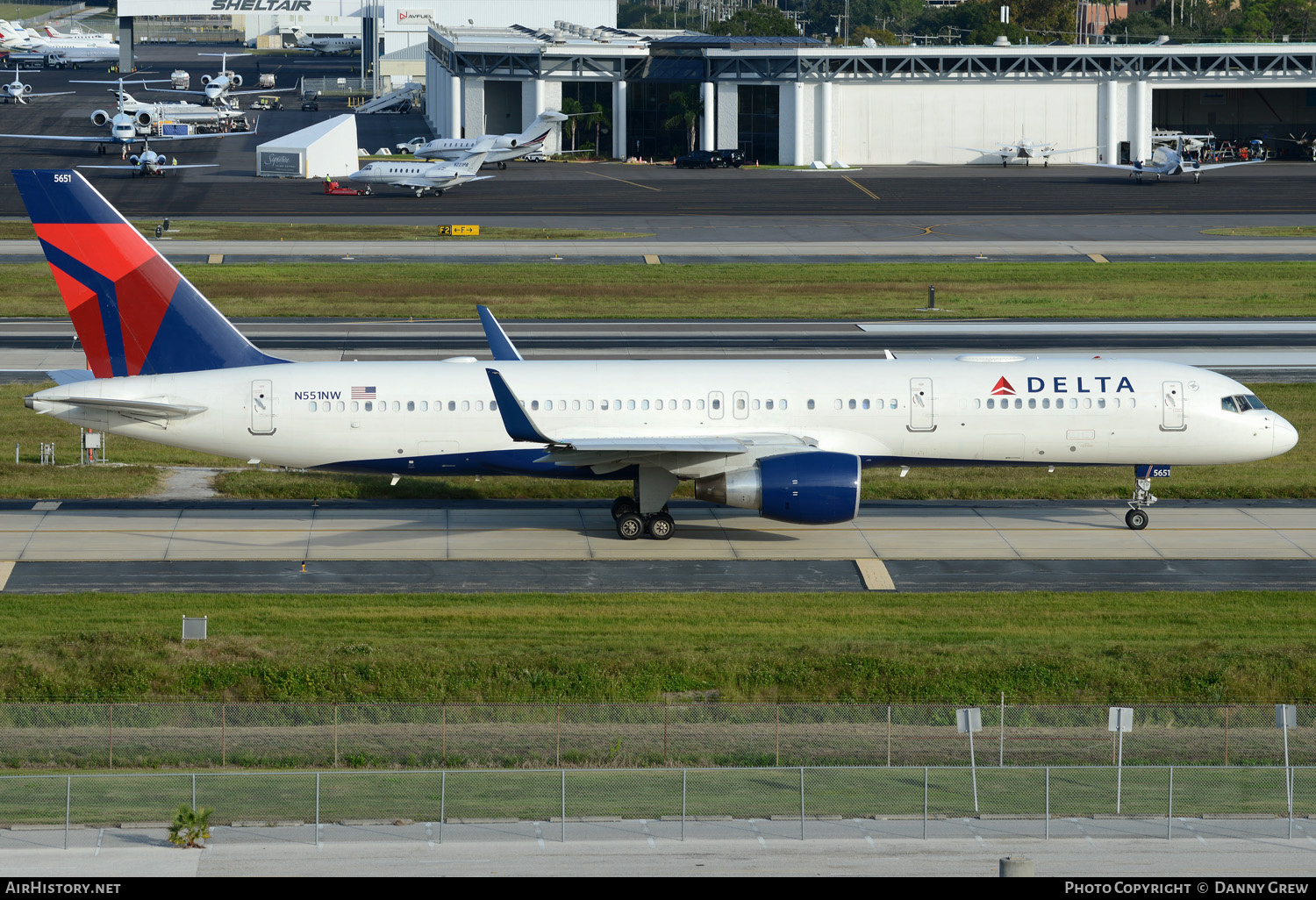 Aircraft Photo of N551NW | Boeing 757-251 | Delta Air Lines | AirHistory.net #152358