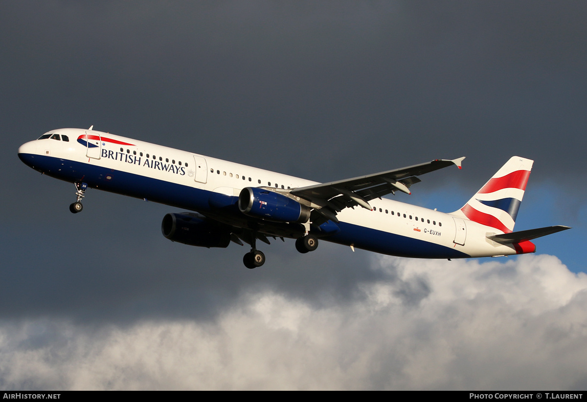 Aircraft Photo of G-EUXH | Airbus A321-231 | British Airways | AirHistory.net #152370