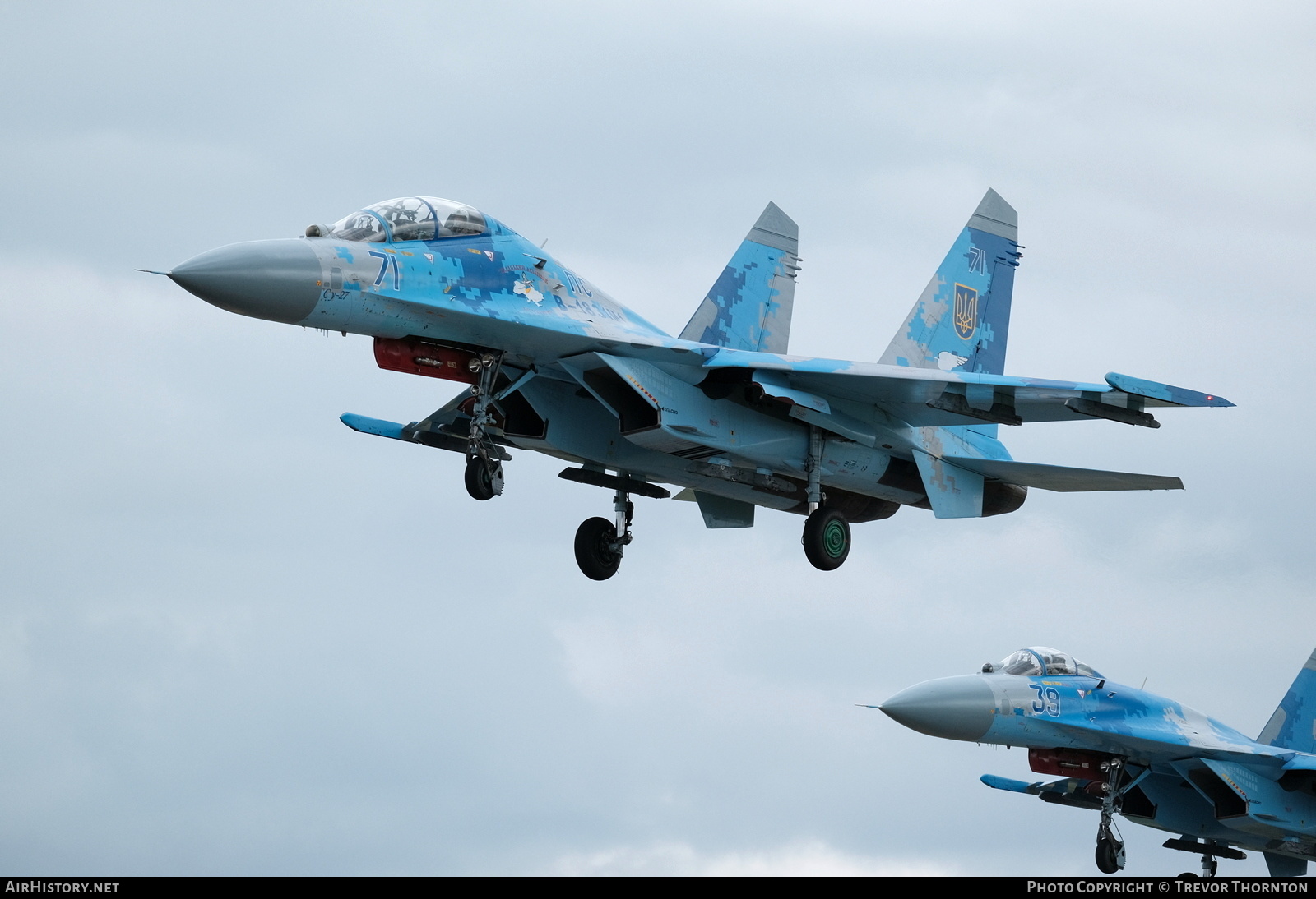 Aircraft Photo of 71 blue | Sukhoi Su-27UBM1 | Ukraine - Air Force | AirHistory.net #152386