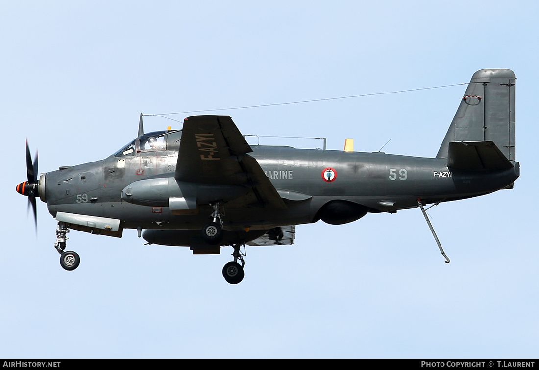 Aircraft Photo of F-AZYI / 59 | Bréguet 1050 Alizé | France - Navy | AirHistory.net #152399