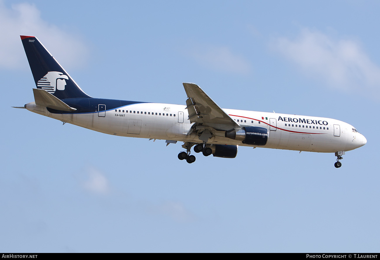 Aircraft Photo of XA-MAT | Boeing 767-3Y0/ER | AeroMéxico | AirHistory.net #152443