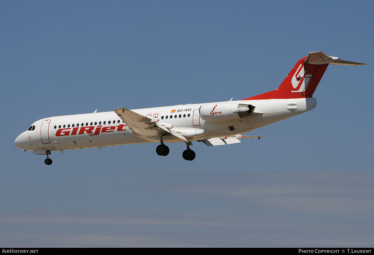 Aircraft Photo of EC-IVO | Fokker 100 (F28-0100) | GIRjet | AirHistory.net #152496