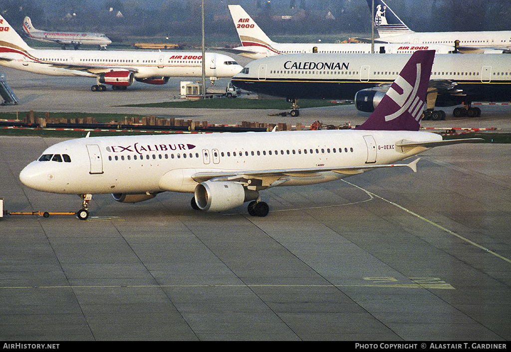 Aircraft Photo of G-OEXC | Airbus A320-212 | Excalibur | AirHistory.net #152506