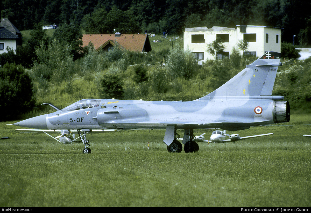 Aircraft Photo of 18 | Dassault Mirage 2000C | France - Air Force | AirHistory.net #152511