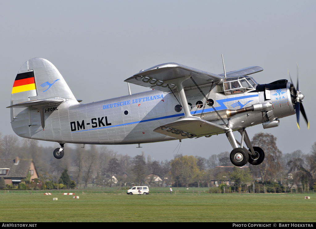 Aircraft Photo of D-FONL | Antonov An-2T | Classic Wings | Deutsche Lufthansa | AirHistory.net #152515