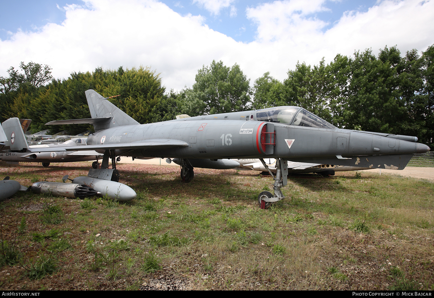 Aircraft Photo of 16 | Dassault Etendard IVM | France - Navy | AirHistory.net #152547