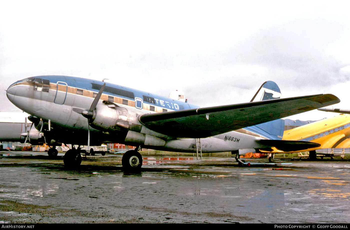 Aircraft Photo of N1663M | Curtiss C-46F Commando | AirHistory.net #152566