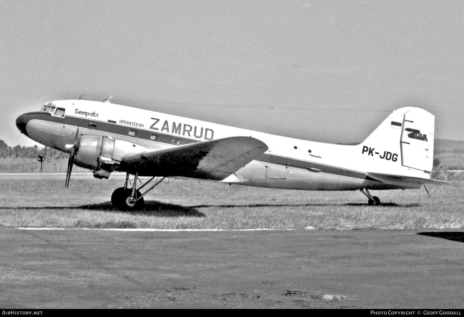 Aircraft Photo of PK-JDG | Douglas C-47A Skytrain | Zamrud Aviation | AirHistory.net #152581