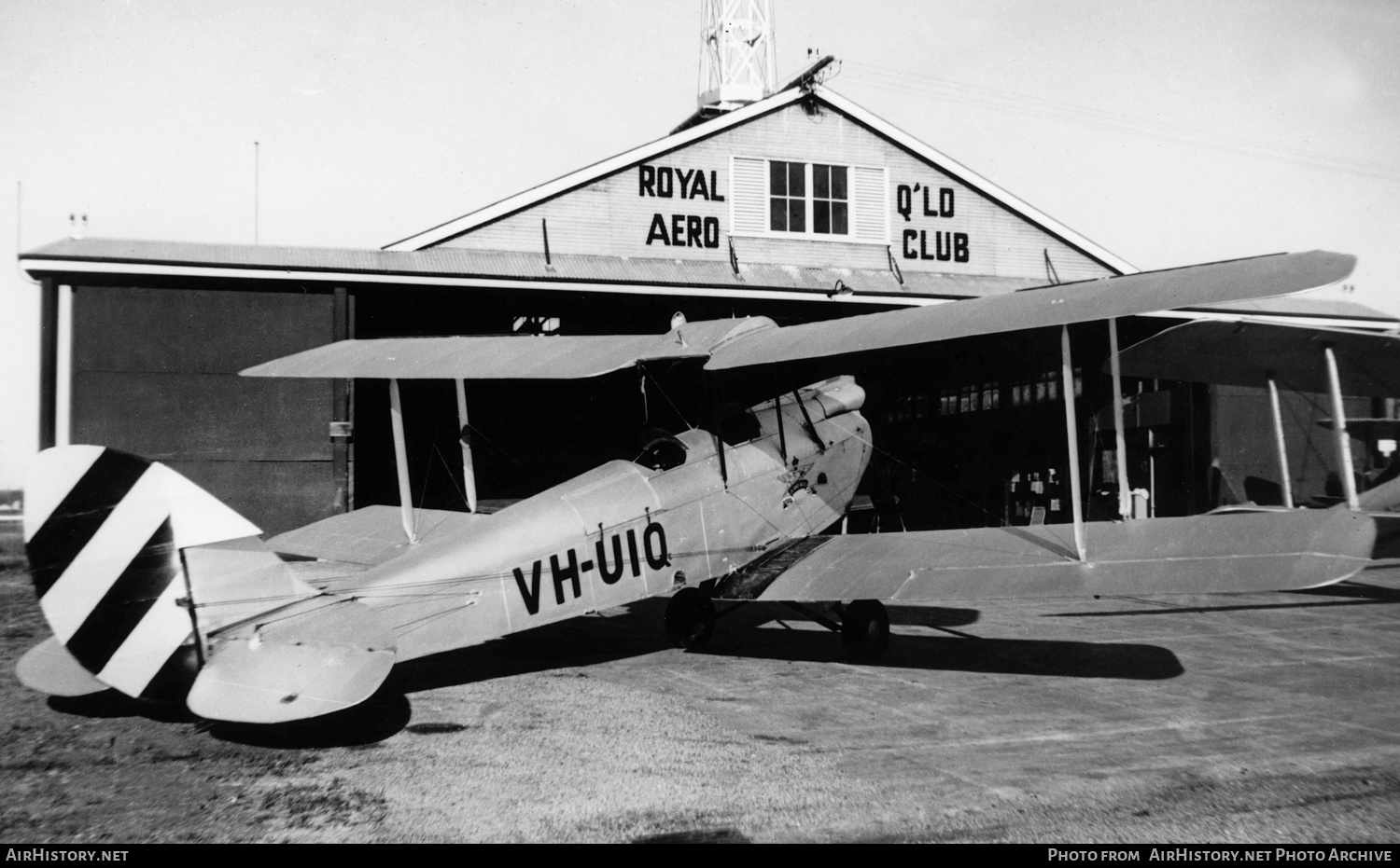Aircraft Photo of VH-UIQ | De Havilland D.H. 60G Gipsy Moth | Royal Queensland Aero Club | AirHistory.net #152583