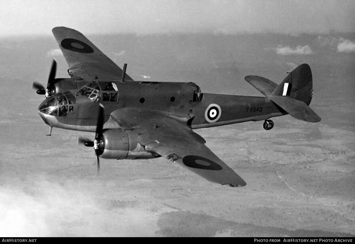 Aircraft Photo of T9540 | Bristol 152 Beaufort V | Australia - Air Force | AirHistory.net #152589