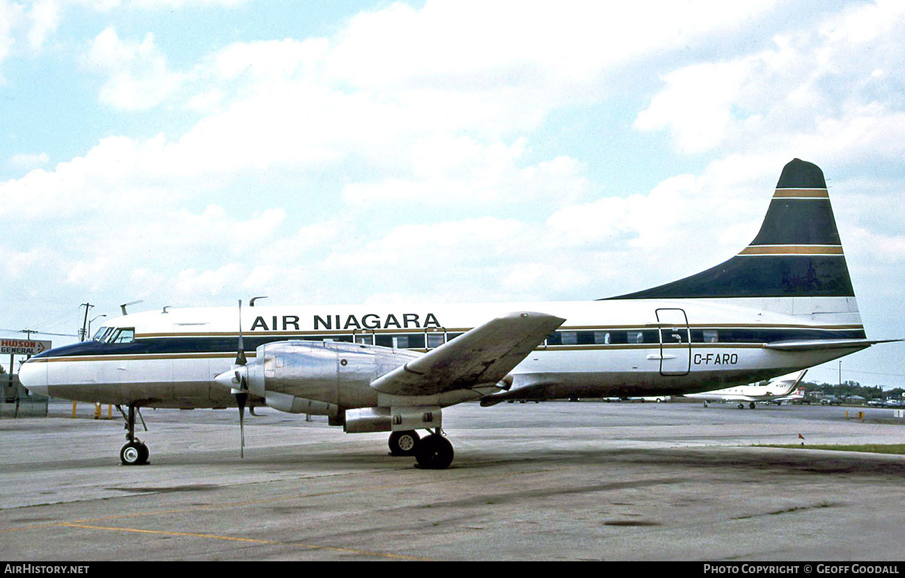 Aircraft Photo of C-FARO | Convair 580 | Air Niagara | AirHistory.net #152591