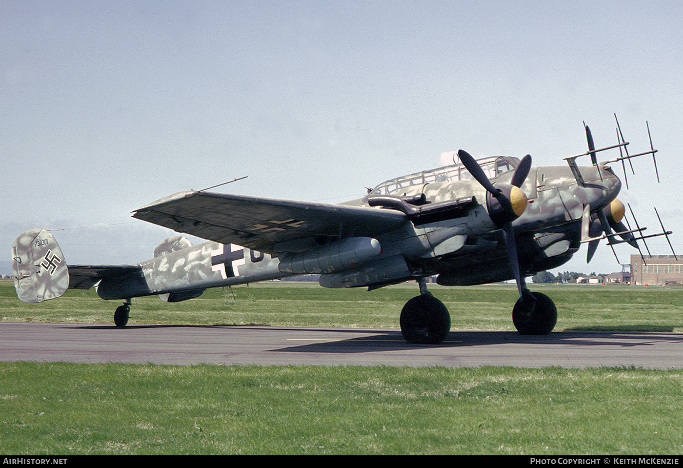 Aircraft Photo of 730301 | Messerschmitt Bf-110G-4/R6 | Germany - Air Force | AirHistory.net #152593