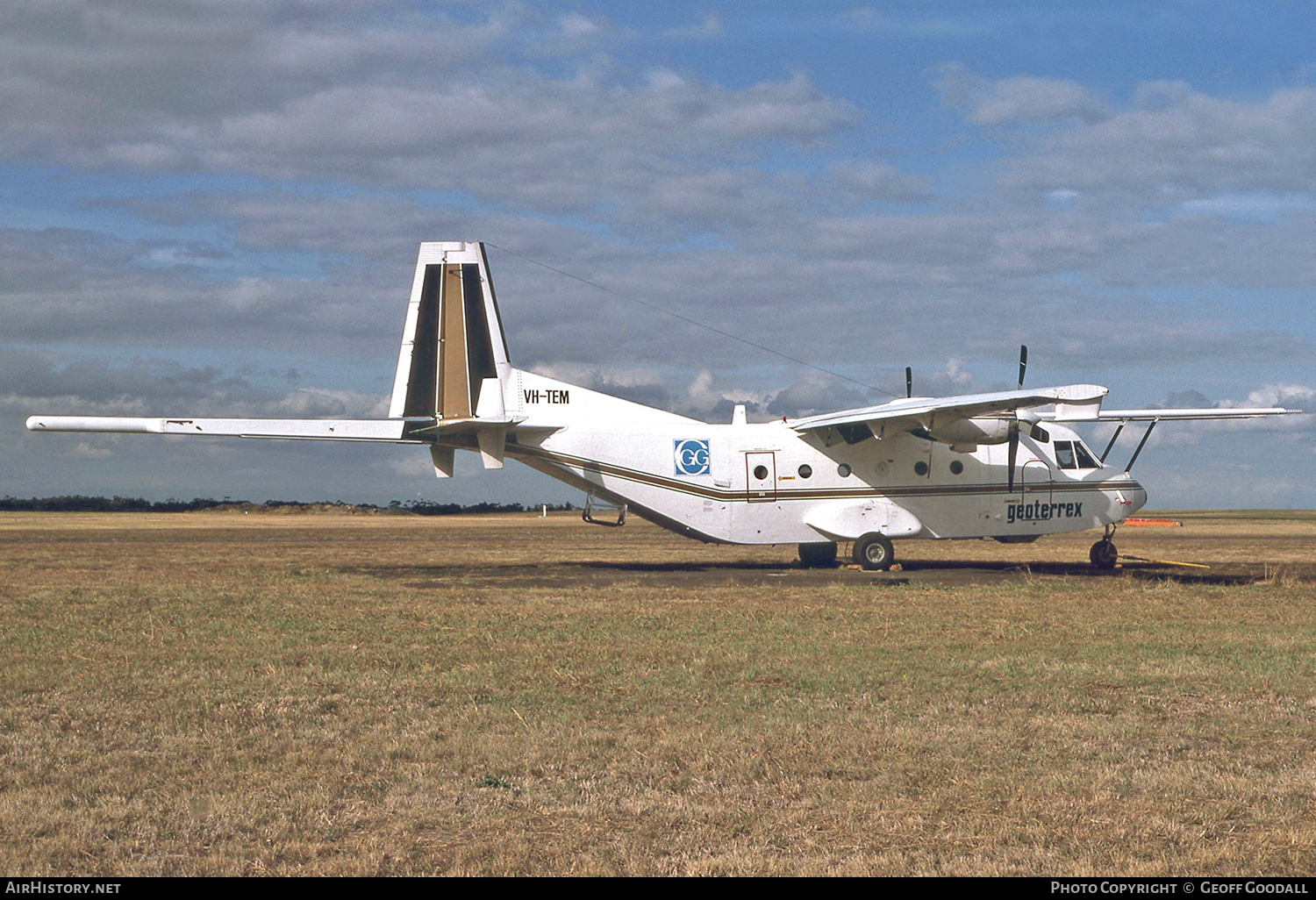 Aircraft Photo of VH-TEM | CASA C-212-200 Aviocar | Geoterrex | AirHistory.net #152594