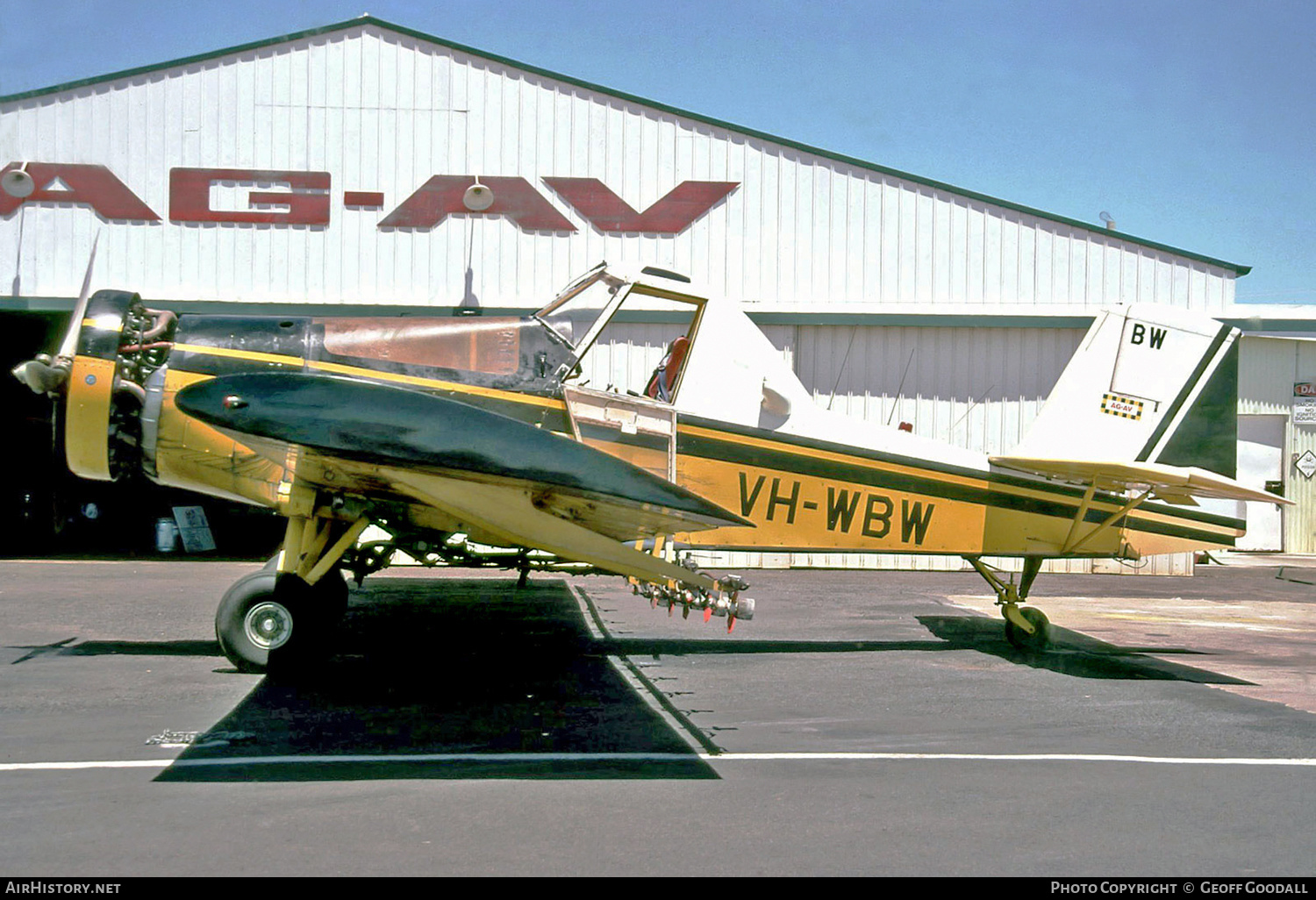 Aircraft Photo of VH-WBW | Ayres S2R-600 Thrush | AirHistory.net #152595