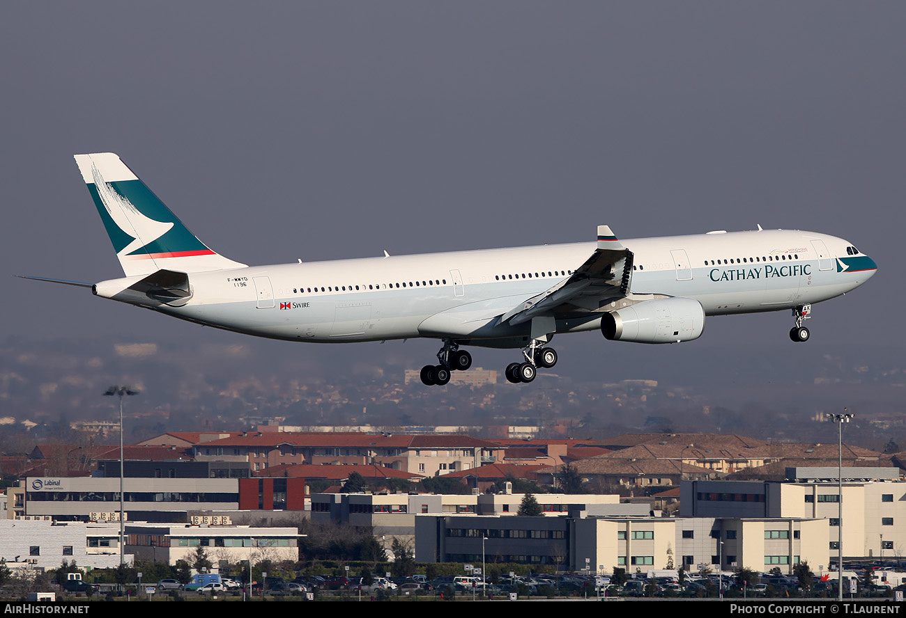 Aircraft Photo of F-WWYD | Airbus A330-343E | Cathay Pacific Airways | AirHistory.net #152602