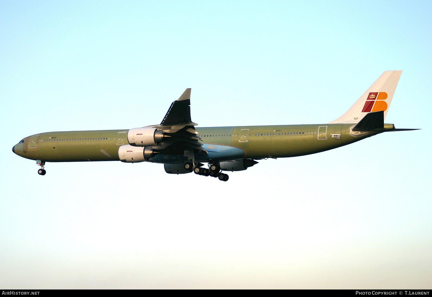 Aircraft Photo of F-WWCV | Airbus A340-642 | Iberia | AirHistory.net #152604