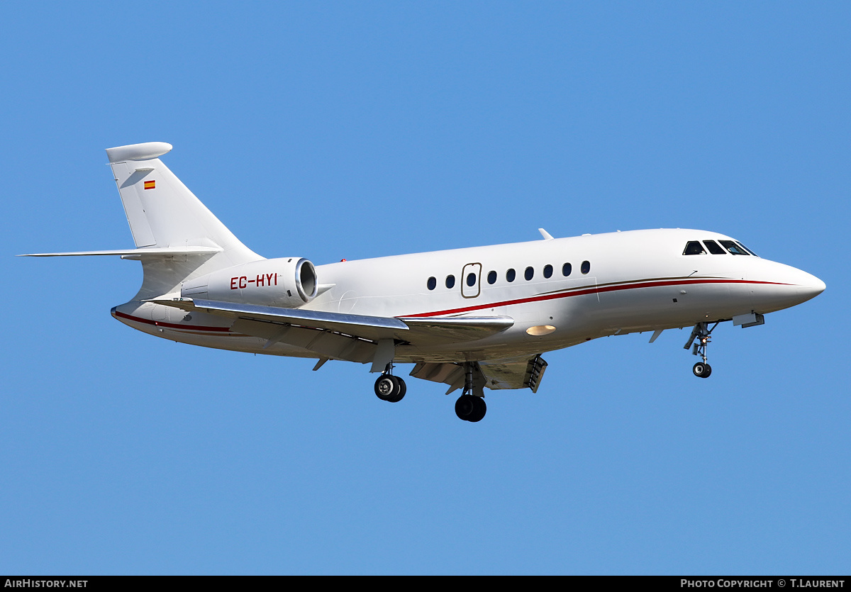 Aircraft Photo of EC-HYI | Dassault Falcon 2000 | AirHistory.net #152610