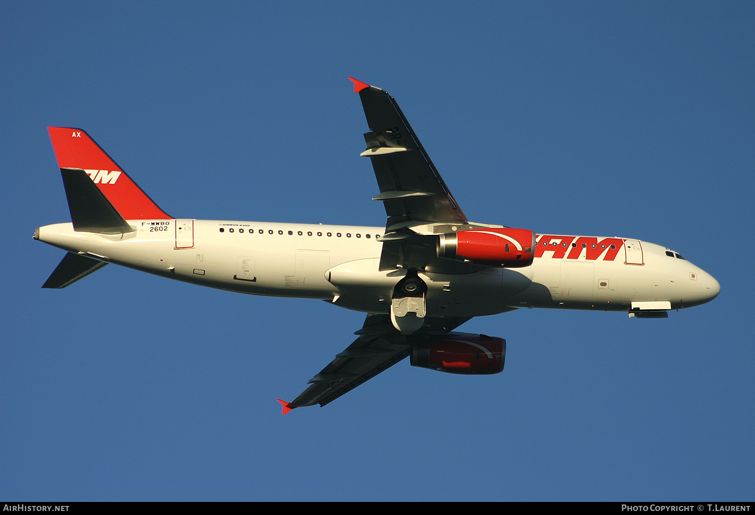 Aircraft Photo of F-WWBO | Airbus A320-232 | TAM Linhas Aéreas | AirHistory.net #152613