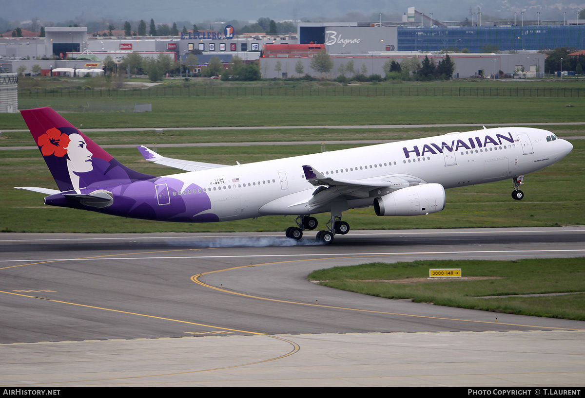 Aircraft Photo of F-WWYX | Airbus A330-243 | Hawaiian Airlines | AirHistory.net #152618