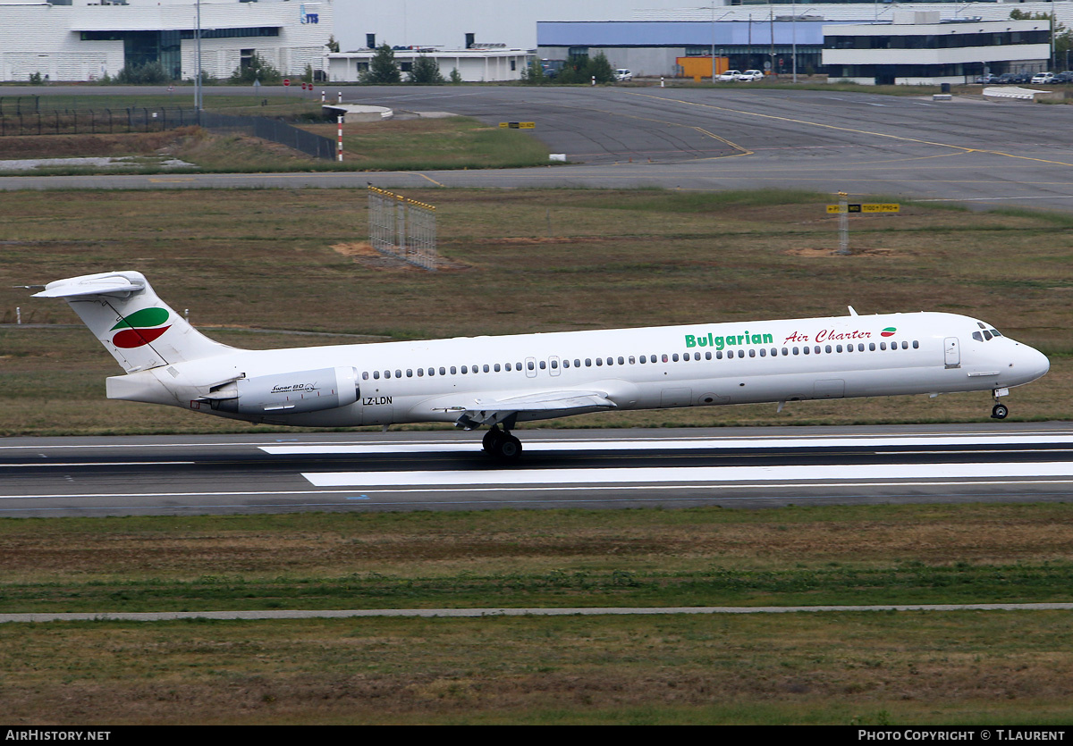 Aircraft Photo of LZ-LDN | McDonnell Douglas MD-82 (DC-9-82) | Bulgarian Air Charter | AirHistory.net #152622