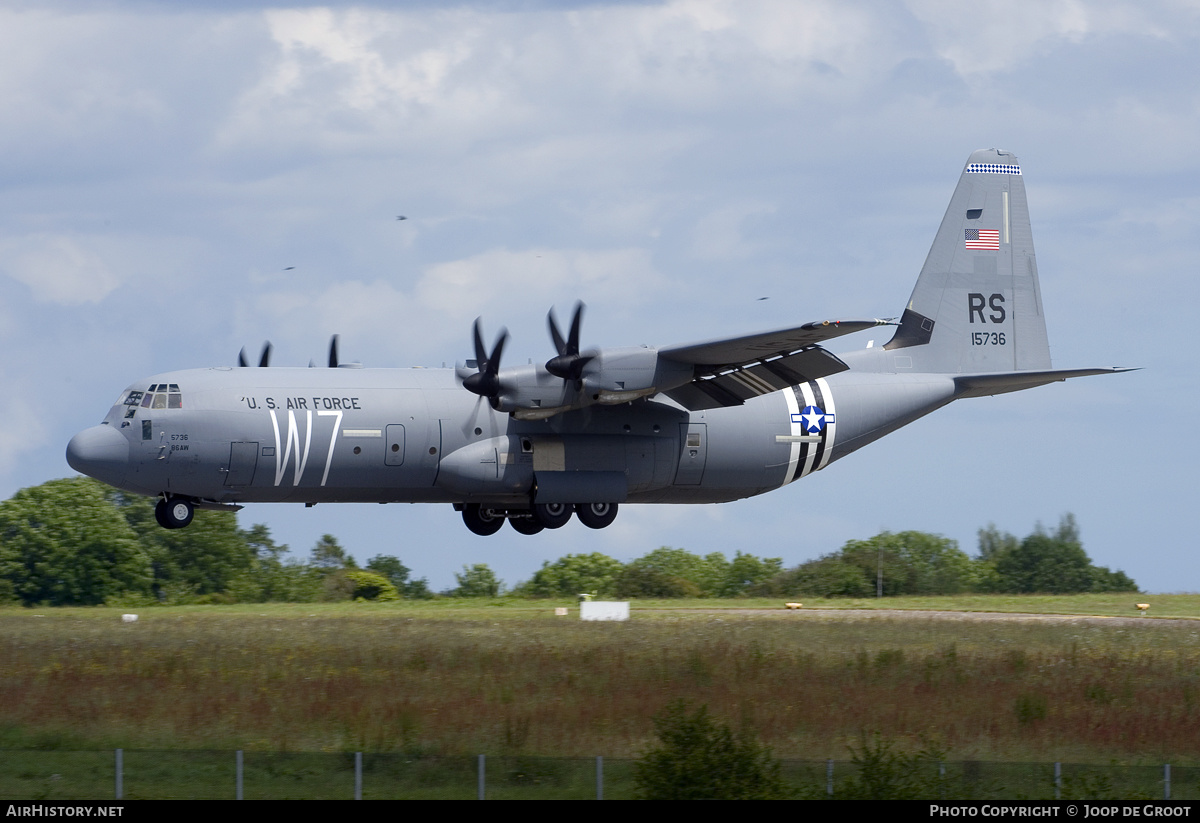 Aircraft Photo of 11-5736 / 15736 | Lockheed Martin C-130J-30 Hercules | USA - Air Force | AirHistory.net #152636
