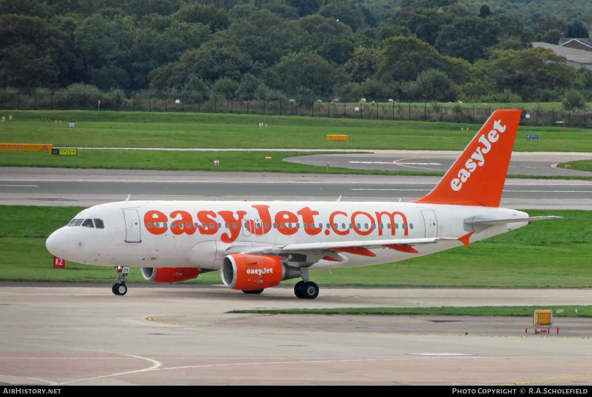 Aircraft Photo of G-EZDX | Airbus A319-111 | EasyJet | AirHistory.net #152641