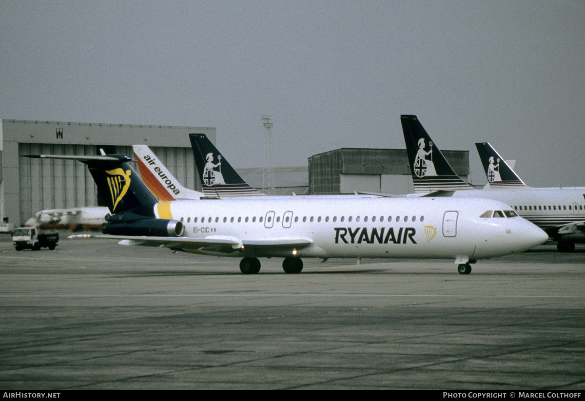 Aircraft Photo of EI-CIC | BAC 111-501EX One-Eleven | Ryanair | AirHistory.net #152655