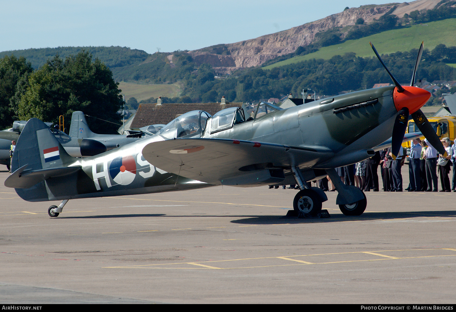 Aircraft Photo of G-CCCA / H-98 | Supermarine 509 Spitfire T9C | Netherlands - Air Force | AirHistory.net #152665
