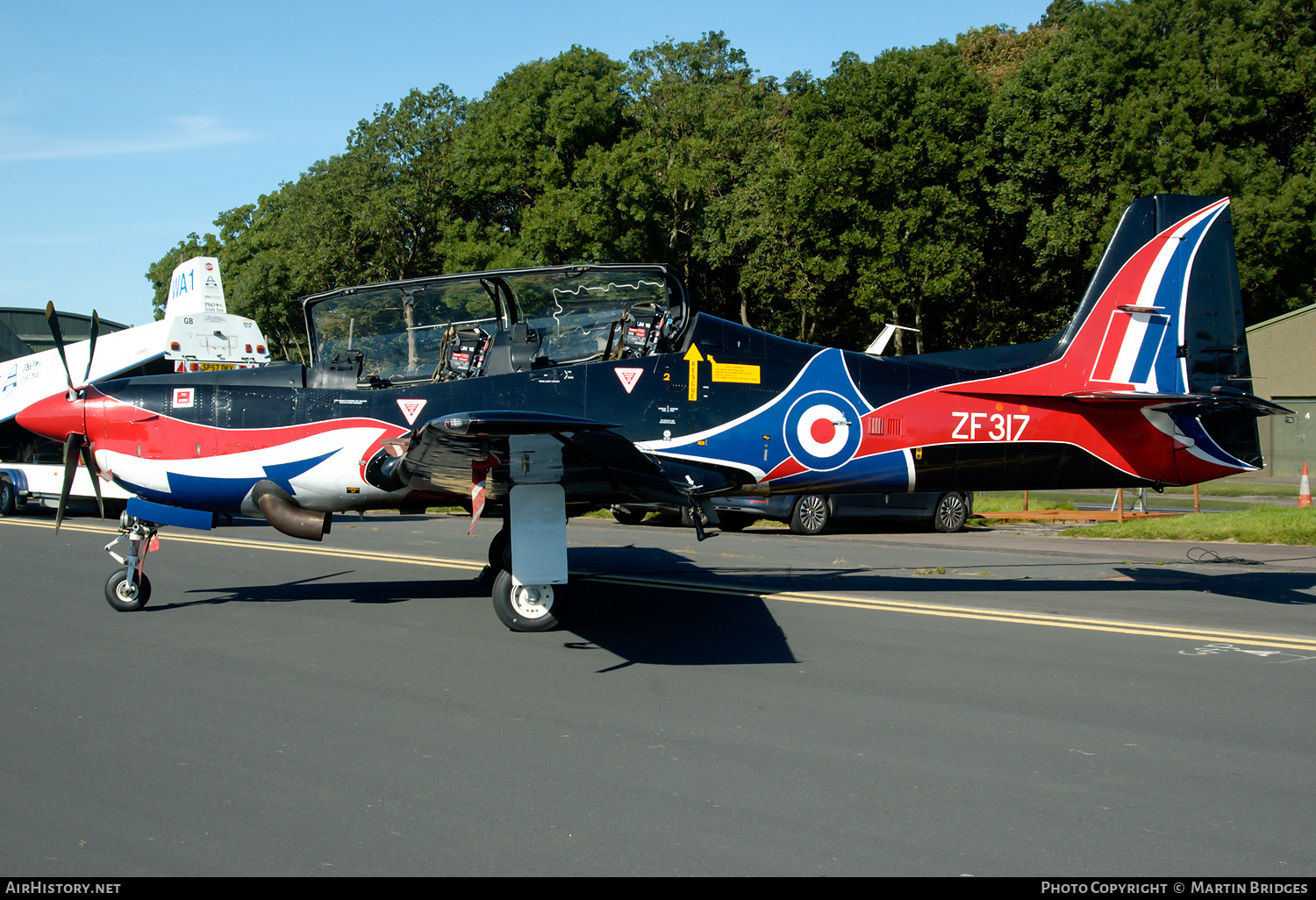 Aircraft Photo of ZF317 | Short S-312 Tucano T1 | UK - Air Force | AirHistory.net #152677