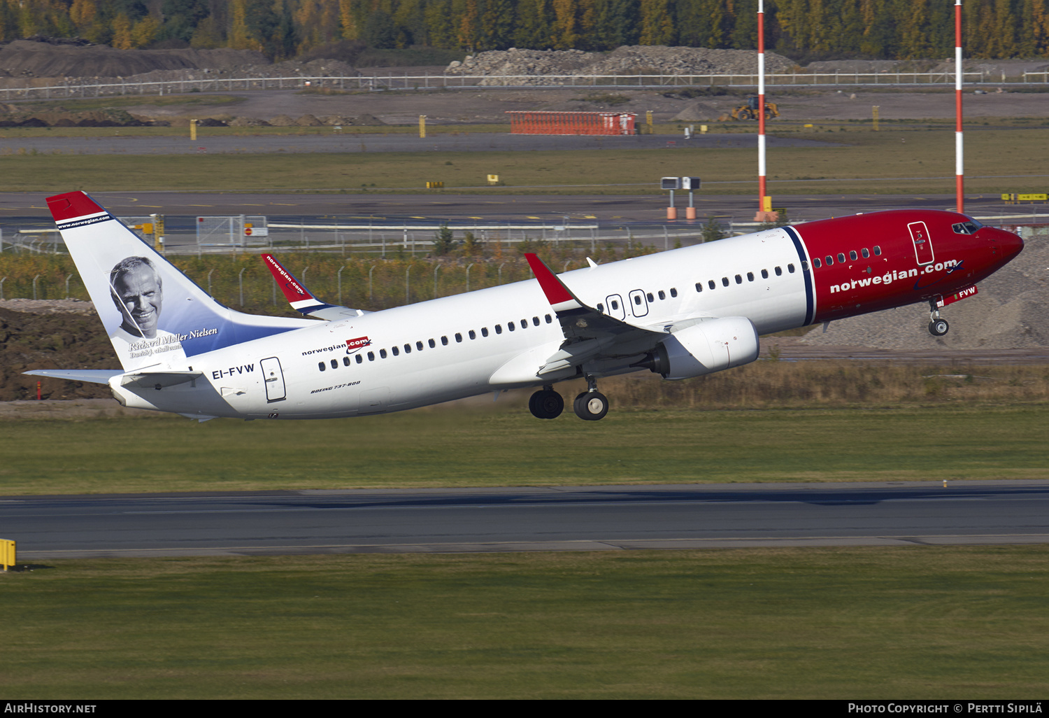 Aircraft Photo of EI-FVW | Boeing 737-8JP | Norwegian | AirHistory.net #152679