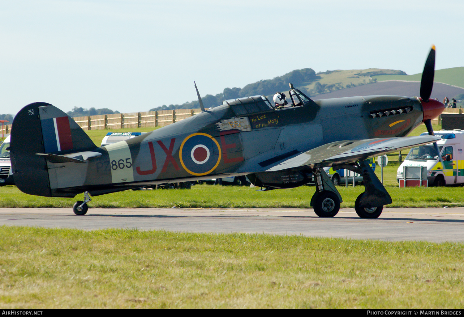 Aircraft Photo of PZ865 | Hawker Hurricane Mk2C | UK - Air Force | AirHistory.net #152680