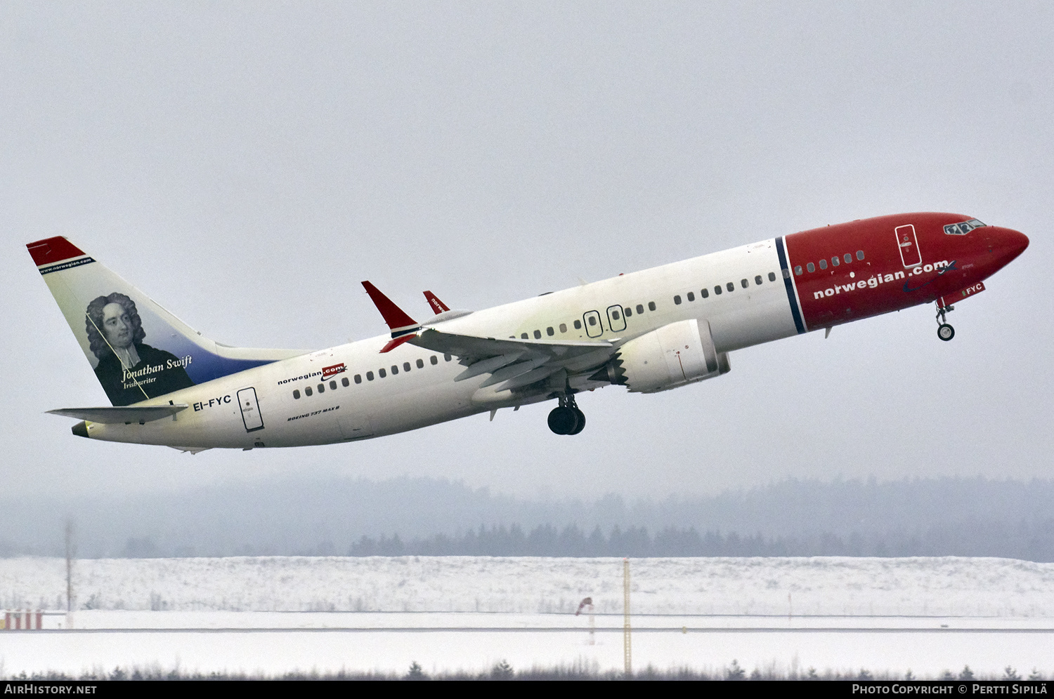 Aircraft Photo of EI-FYC | Boeing 737-8 Max 8 | Norwegian | AirHistory.net #152683