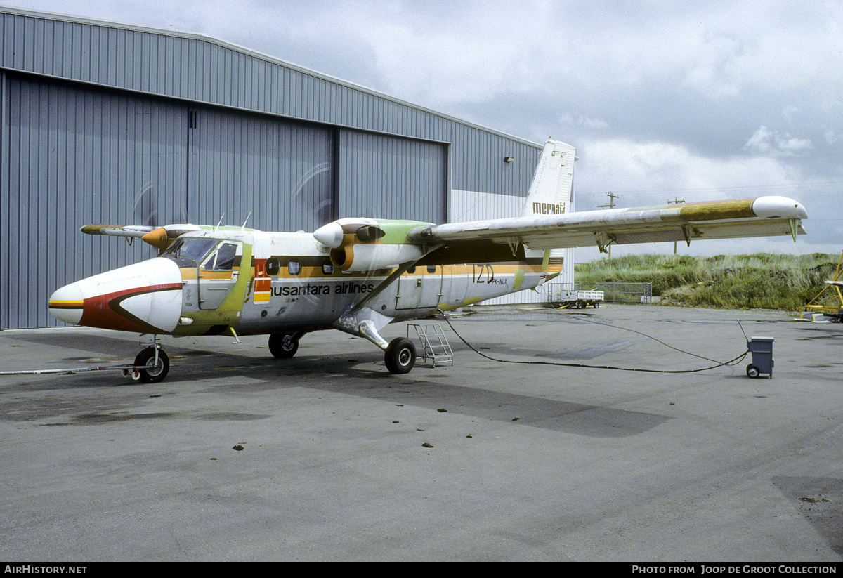 Aircraft Photo of PK-NUX | De Havilland Canada DHC-6-300 Twin Otter | Merpati Nusantara Airlines | AirHistory.net #152704