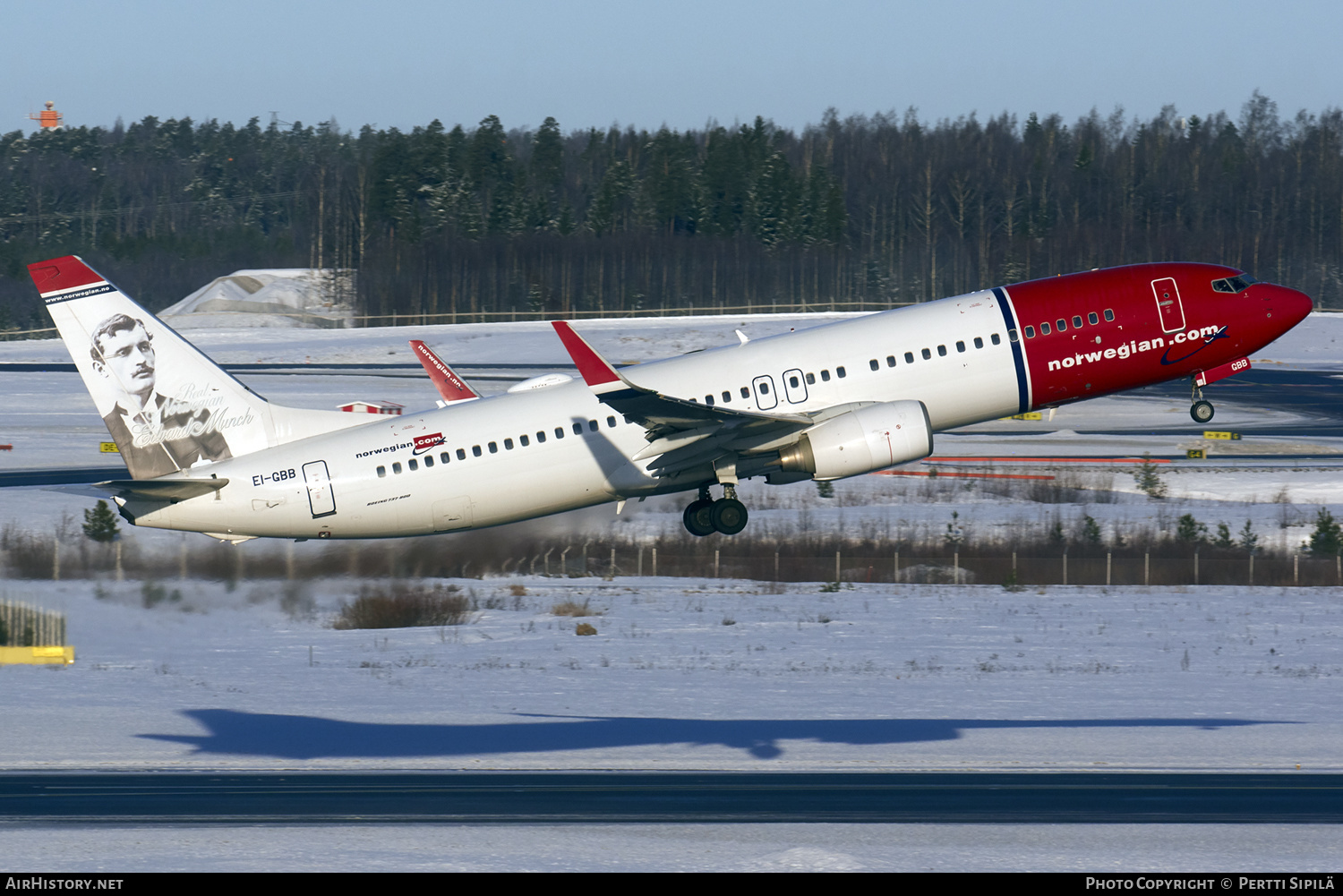 Aircraft Photo of EI-GBB | Boeing 737-86N | Norwegian | AirHistory.net #152709