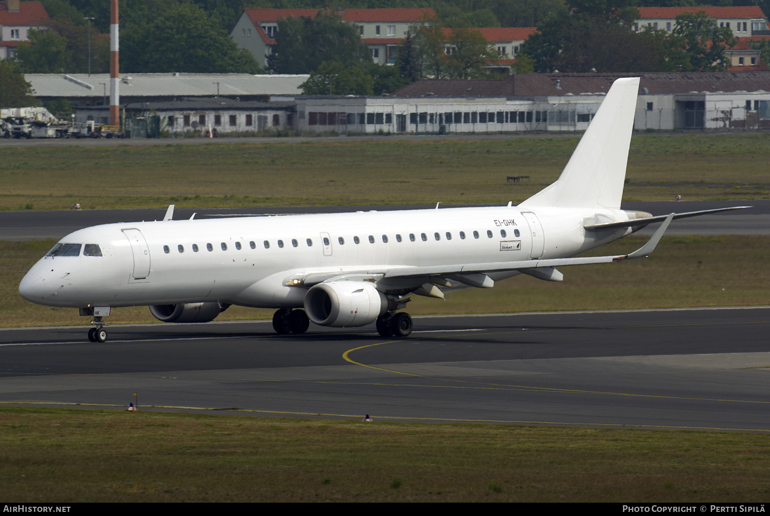 Aircraft Photo of EI-GHK | Embraer 190AR (ERJ-190-100IGW) | Stobart Air | AirHistory.net #152711