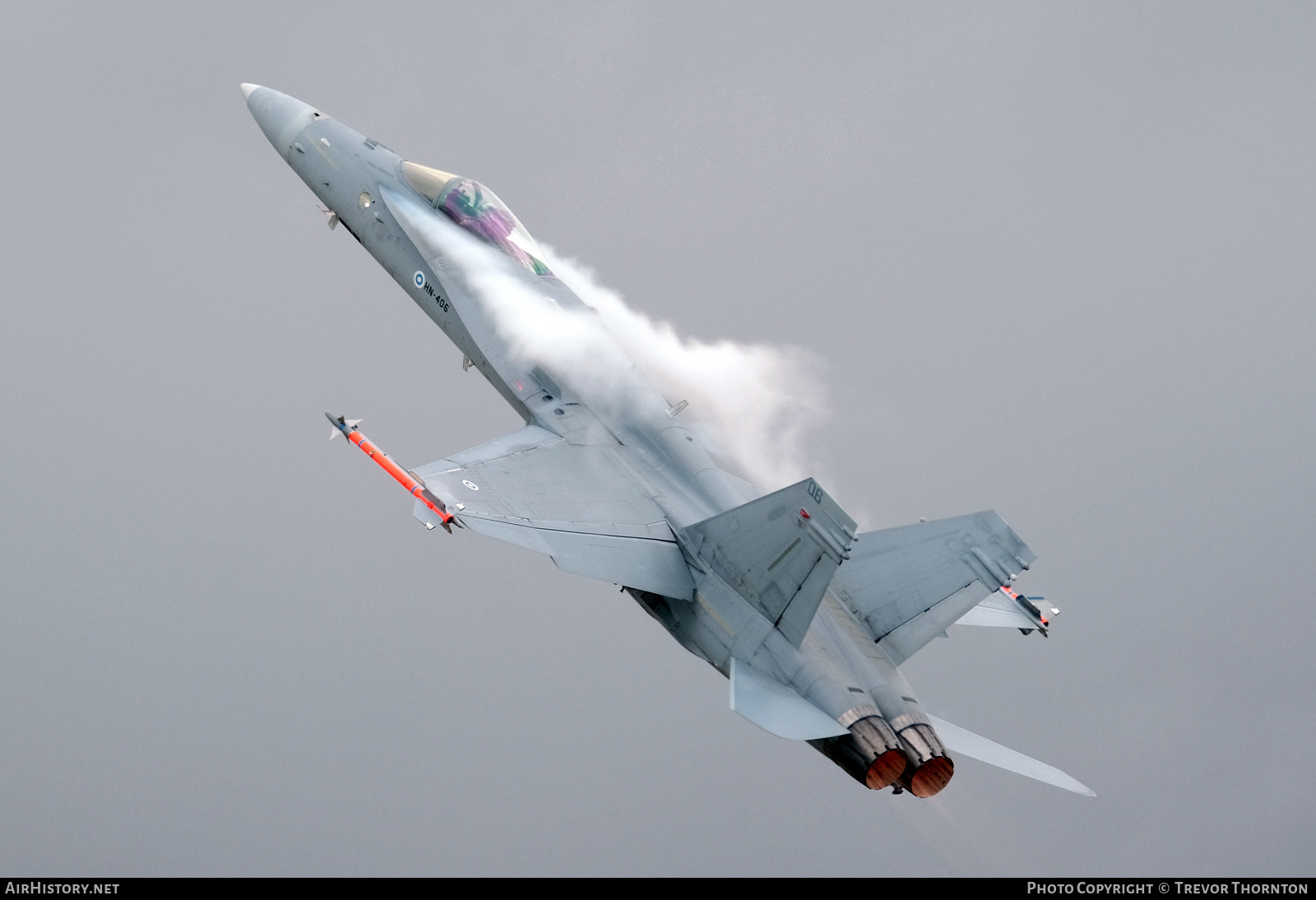 Aircraft Photo of HN-406 | McDonnell Douglas F/A-18C Hornet | Finland - Air Force | AirHistory.net #152776