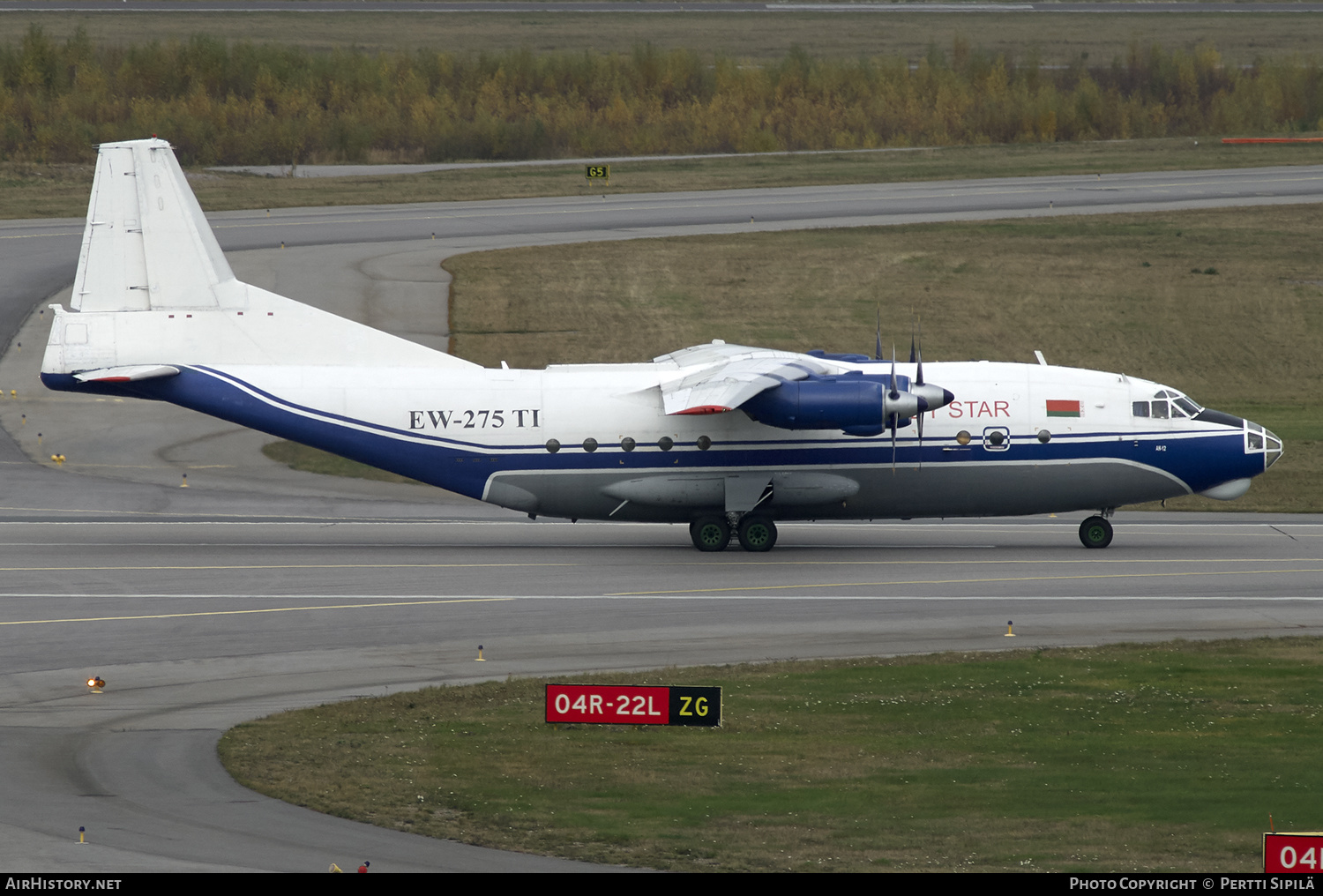 Aircraft Photo of EW-275TI | Antonov An-12BK | Ruby Star Airways | AirHistory.net #152797