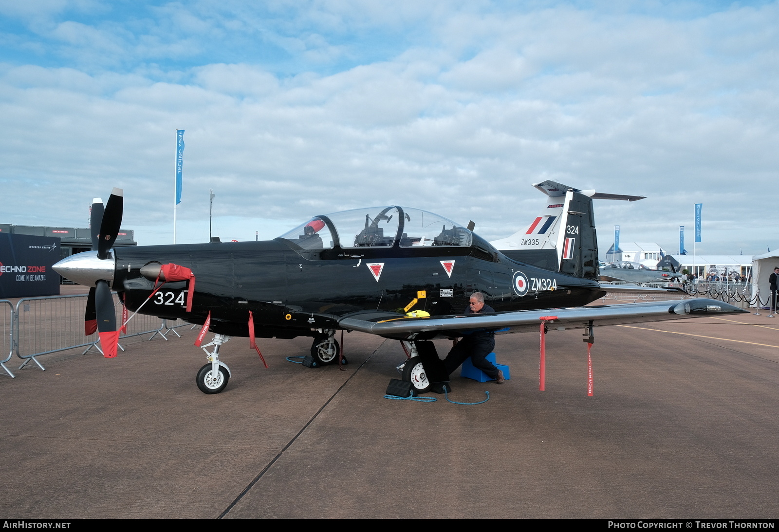 Aircraft Photo of ZM324 | Textron T-6C Texan T1 | UK - Air Force | AirHistory.net #152807
