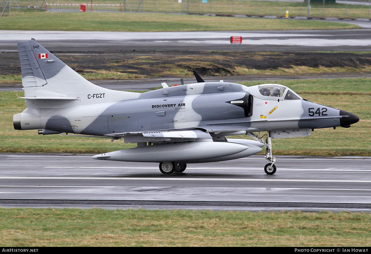 Aircraft Photo of C-FGZT | McDonnell Douglas A-4N Skyhawk II | Discovery Air Defence Services | AirHistory.net #152815